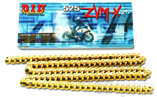 lant DID 520 ZVMX/110 gold & black